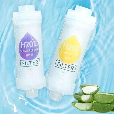 Rose Lavender Shower Head Filter Anti-scaling