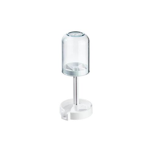 The new toothbrush holder comes with a dust-proof cover, a t