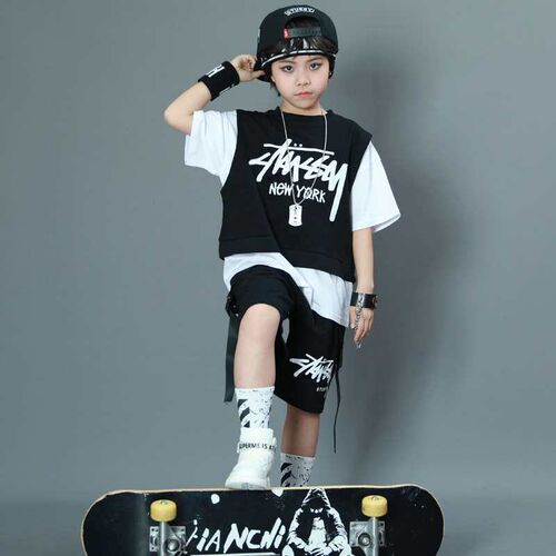 Childrens Clothing Boys Short-sleeved Childrens Suit Summ