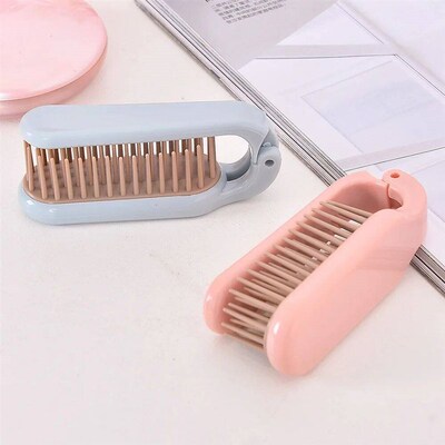 Fashionable Soft Teeth Foldable Comb Straight Hair Curly Hai