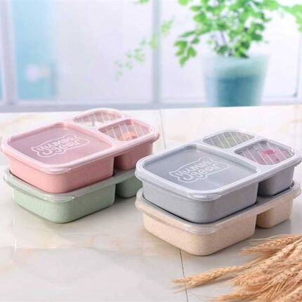 Bento Lunch Box Picnic Fruit Food Container Storage Boxes