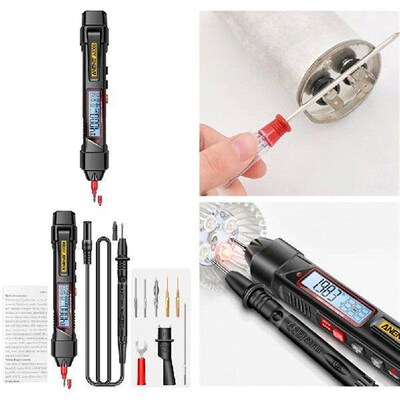 Pen Type Digital Multimeter 4000 Counts Capacitance OHm Hz