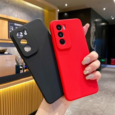 BLACK Silicone Cases Cover for Transsion TECNO POVA 7 6 pro