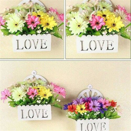 Durable Plastic Wall Hanging Basket Handmade Large