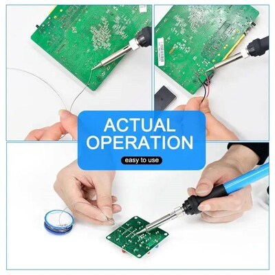 60W Adjustable Temperature Welding Solder Rework Station Hea