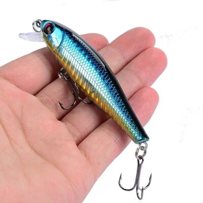 1PCS Japan Hot Model Sinking Minnow Fishing Lures 8.5cm 9.2g