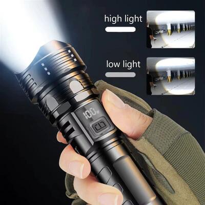 USB+Rechargeable+High+Power+LED+Flashlight+Super+Bright+Torc