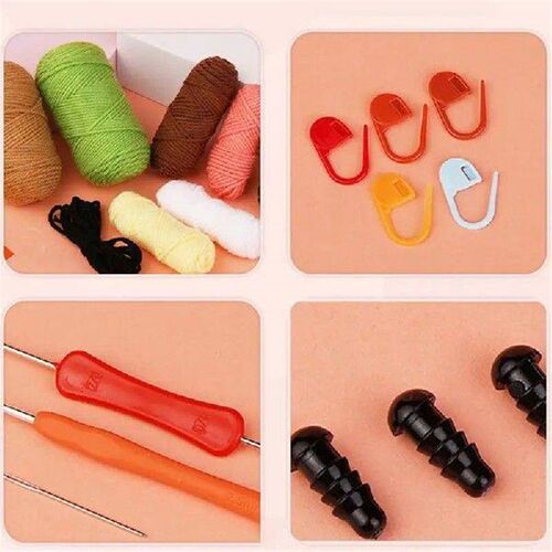 Crochet Kit For Beginners Cute Yarn Crochet Kit Knitting