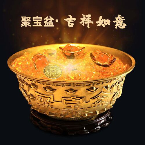 Cordon copper ornaments living room shop Feng shui copper ba