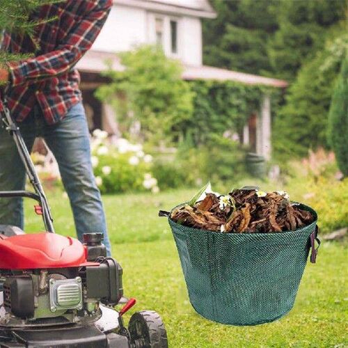 50L Garden Waste Bags Waterproof Gardening Lawn Leaf Bag