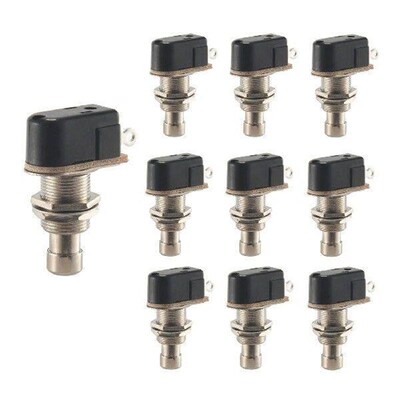 AZZ-Guitar Effects Pedal Box Momentary SPST Button Stomp