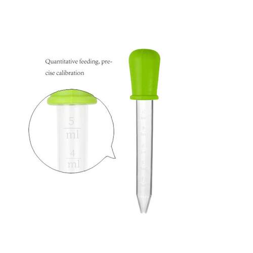 5ML silicone dropper baby feeder food grade Graduated droppe