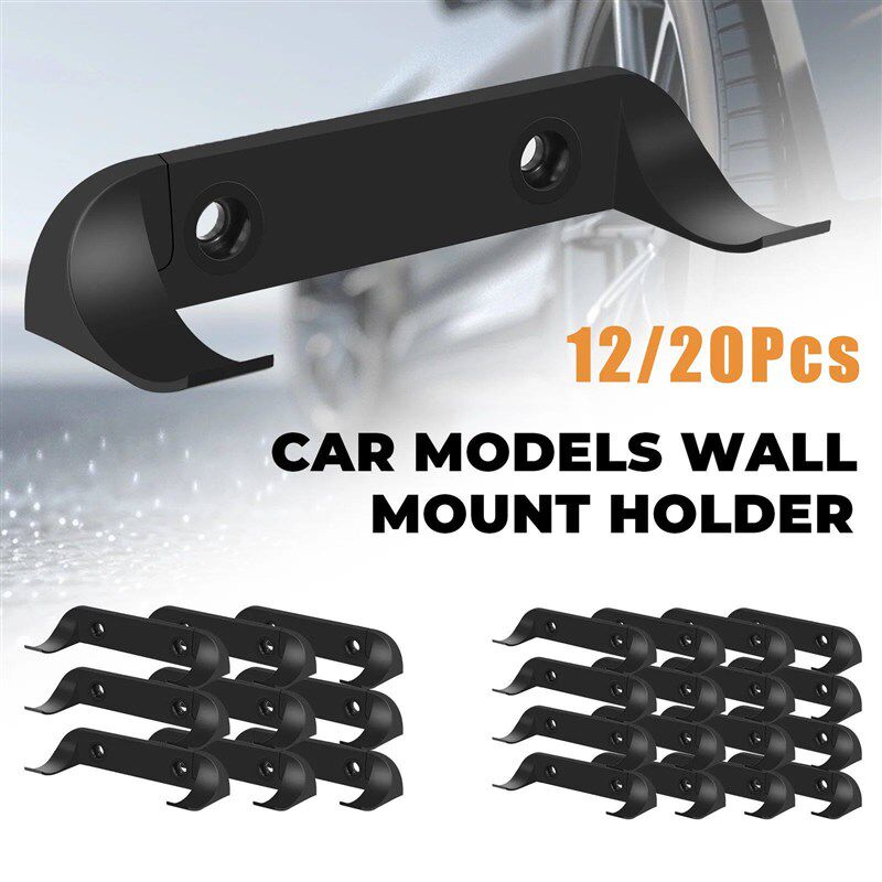 12/20Pcs Mount Firm Display Cars by Wheels on Wall Hanging C