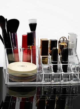 Acrylic stationery transparent storage box mini cute drawer