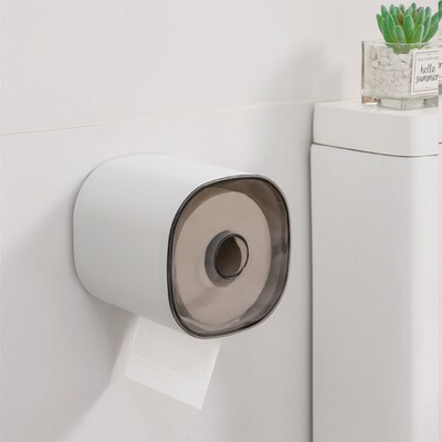 Toilet Tissue Paper Holder Shelf Bathroom kitchen Towel Roll