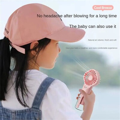 1pc Portable Handheld Spray Fan,Water Spray Mist Fan,Student