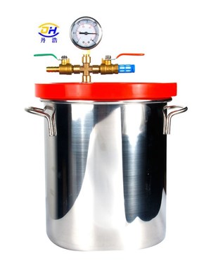 真空脱泡桶不锈钢树脂硅胶B胶水滴胶除泡翻模脱泡真空机实验负压