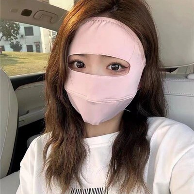 Sunscreen Mask Full Face Sun Protection Mask Anti-UV Face Ma