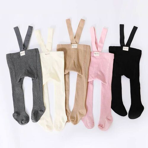 Infant Kids Suspender Pantyhose Spring Autumn Baby Girls Boy