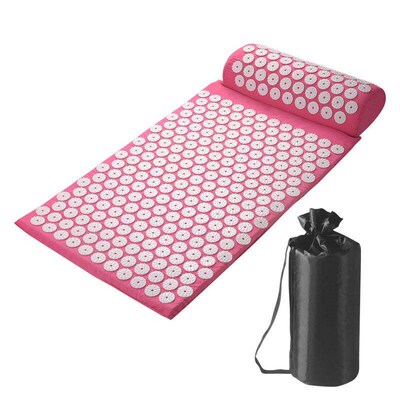3PCS Massage Cushion Yoga Acupressure Mat Acupuncture Massag