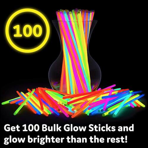 Glow Sticks Bulk Party Favors Glow in the Dark Party Supplie