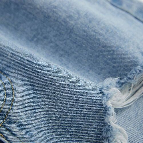 2025 Ripped Irregular Furrow Wide-leg Shorts Versatile Casua
