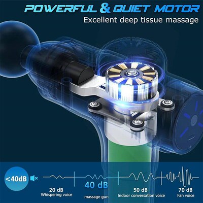 Fascia gun electric frequency conversion impact massage gun
