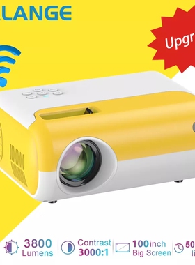Mini Projector P80 Support 1080p 3800 Lumens Mini WiFi Proje