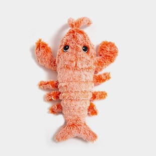 Electric Jumping Shrimp Cat Toy Moving Simulation Lobster Da