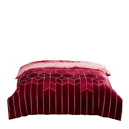 Time Gilt Line Six-color 3 Four-piece Geometric Diamond Bedd
