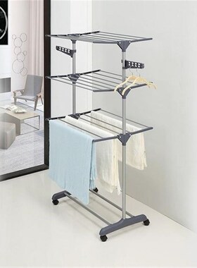 clothes drying rack folding laundry garment dryer hanger