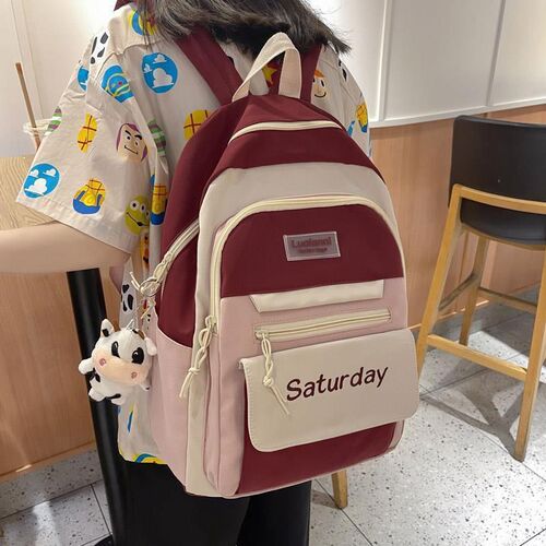 School bag Bagpack School bags Student Men women Computer