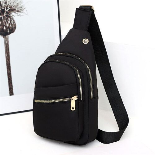 Simple Chest Bag Large Capacity Womens Outdoor Casual Embroi