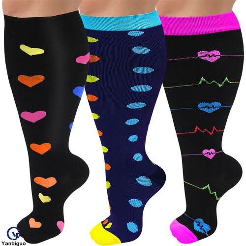 Plus Size Compression Socks for Women&Men Compression Socks
