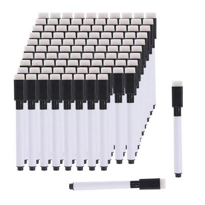 100Pcs Whiteboard Marker Pens Water Colour Writing Pen Marke
