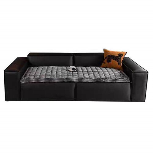 Velvet Tufted Seat Cushion Long Sofa Bench Furniture Cover