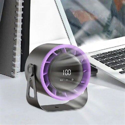 Clip On Stroller Fan 100 Speeds Small Desk Fan 6-inch