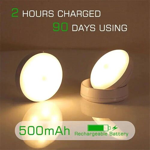 Night Lamp With Motion Sensor Night Light Rechargeable Wirel