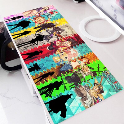 Mause Pad One Piece Mouse Large Anime Desk Mausepad Keyboard