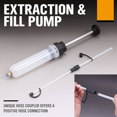 New Car Oil Fluid Extractor Automotive Air Pump Filling Syri