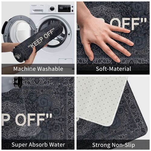 Bathroom Mat Keep Off Doormat Living Room Carpet Outdoor Rug