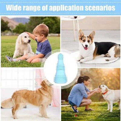 Dog Teething Toys Safe Dog Nibble Toy Tpr Teeth Grinding