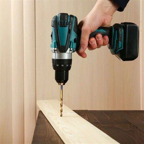 13 PCS 1/4inch Hex Drill Bit Set Titanium Coated HSS Twist