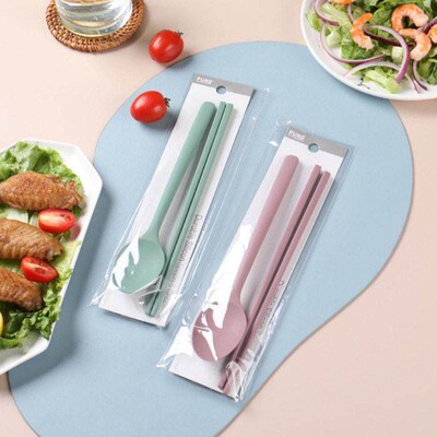 Customized Silicone Tableware Spoon Chopsticks Japanese and