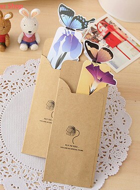 5Pcs Butterfly Bookmarks for Books Cute Kawaii 3D Bookmark O