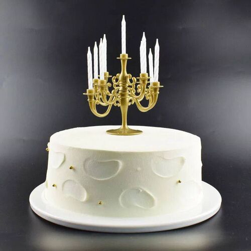 1Set Candle Holder Miniature Candles And Candlestick Birthda