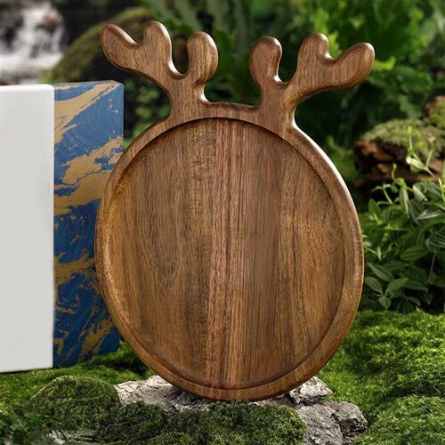 Christmas Tray Plate Elk Christmas Tree Appetizer Platter Su