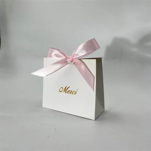 Free Shipping White Mini Candy Box Baby Shower Gift Packagin