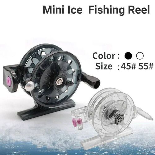 Winter Ice Fishing Raft Wheel Spool Portable Mini Fly Fishin
