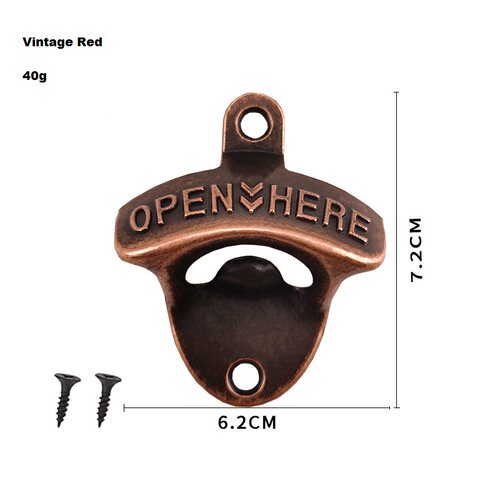 Kitchen Gadgets Bottle Opener Wall Mounted Vintage Retro All